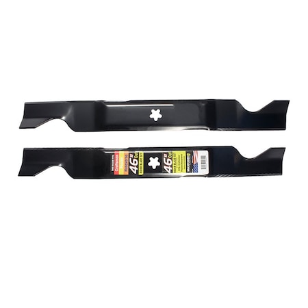 Maxpower MaxPower 46 in. Standard Mower Blade Set For Riding Mowers 2 pk 561739